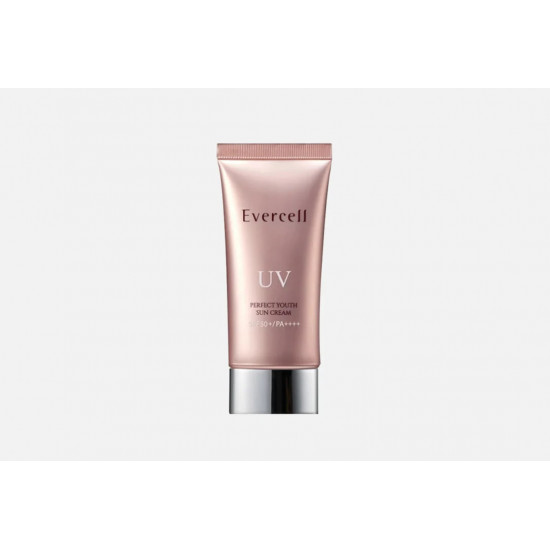 EVERCELL  UV Perfect Youth Sun Cream SPF 50+/PA++++ Идеальный Омолаживающий Солнцезащитный Крем, 45м