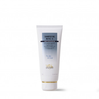 B.R.SHAMPOOING NUTRI K 75 ml/Восстанавливающий и питательный шампунь для волос и кожи головы 75 ml