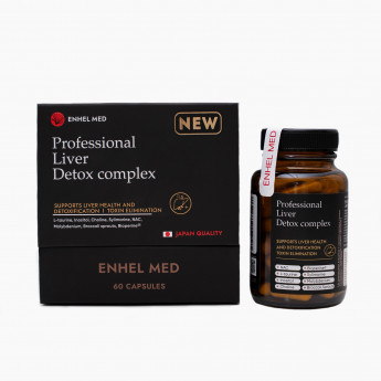 Enhel Med.Professional ДЕТОКС ДЛЯ ПЕЧЕНИ комплекс LIVER DETOX complex 60кап